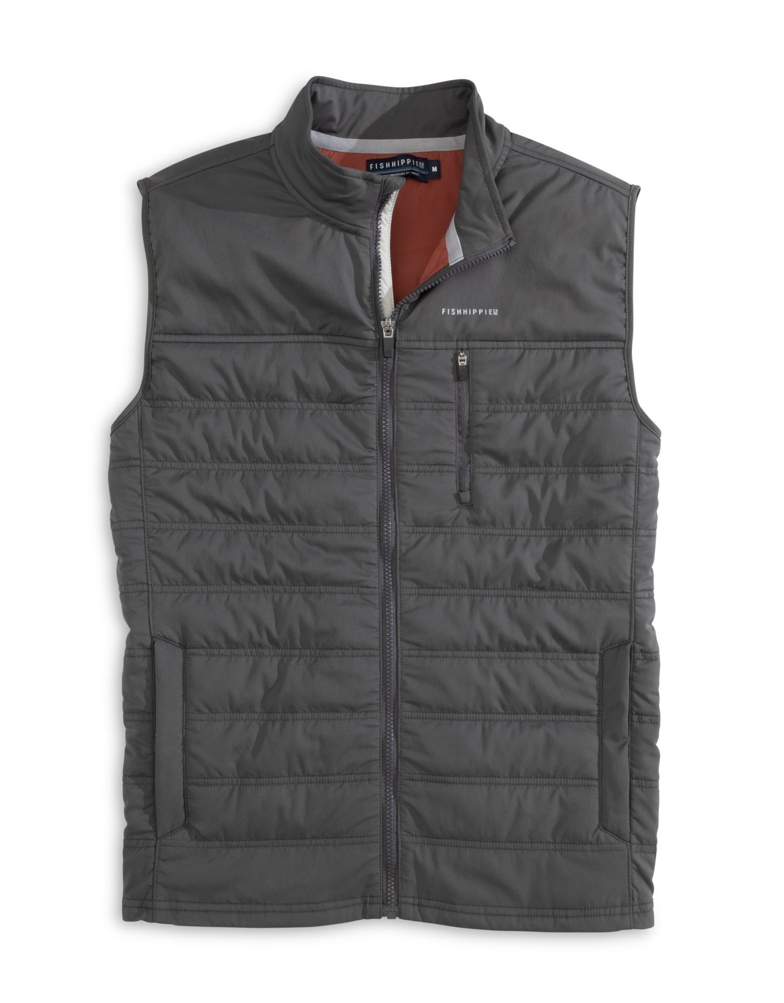 Fish Hippie Brooker Quilted Vest