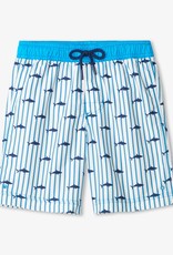 Hatley Silhouette Sharks Board Shorts