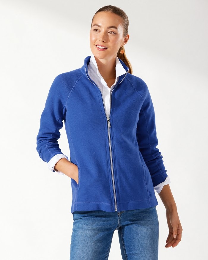 Tommy Bahama New Aruba Full Zip - REDIX