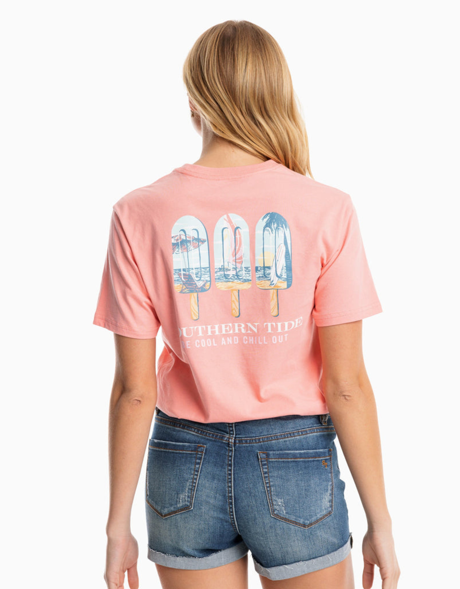 Southern Tide Be Cool and Chill Out Tee