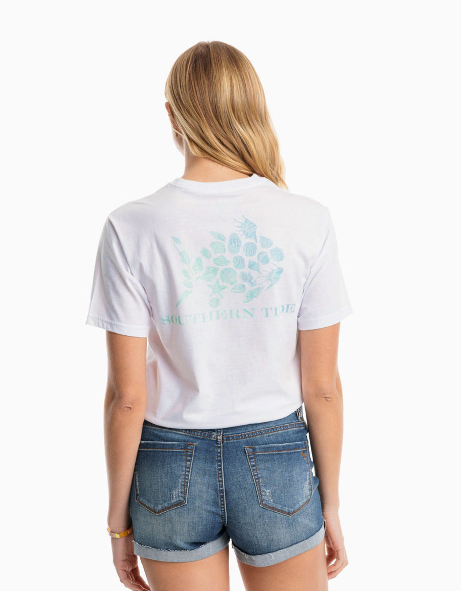 Southern Tide Sea Shells Tee