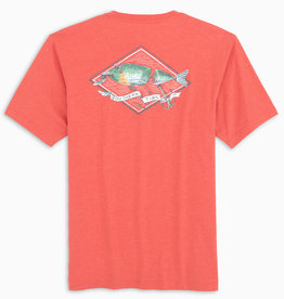 Southern Tide Lure Banner Heather Tee