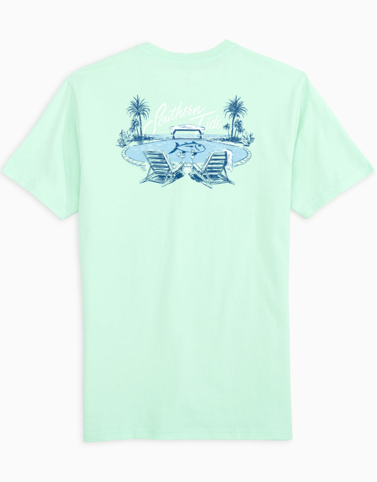 Southern Tide Cocktails and Cabanas Tee