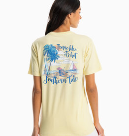 Southern Tide Tropic Like Its Hot Tee