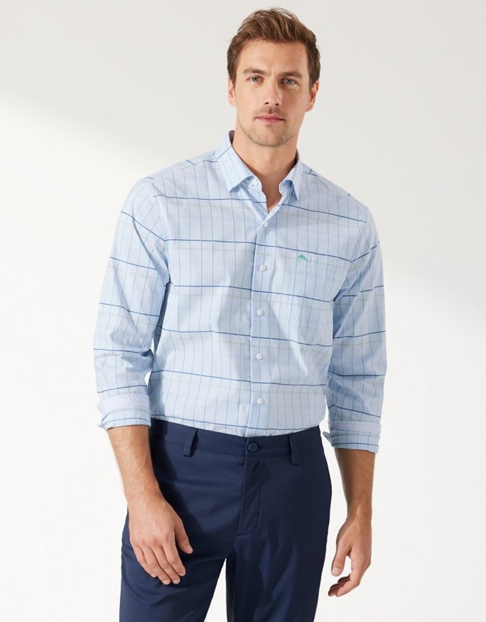 Tommy Bahama Sarasota Merlot Plaid