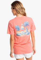 Southern Tide Sunset Sailing Tee
