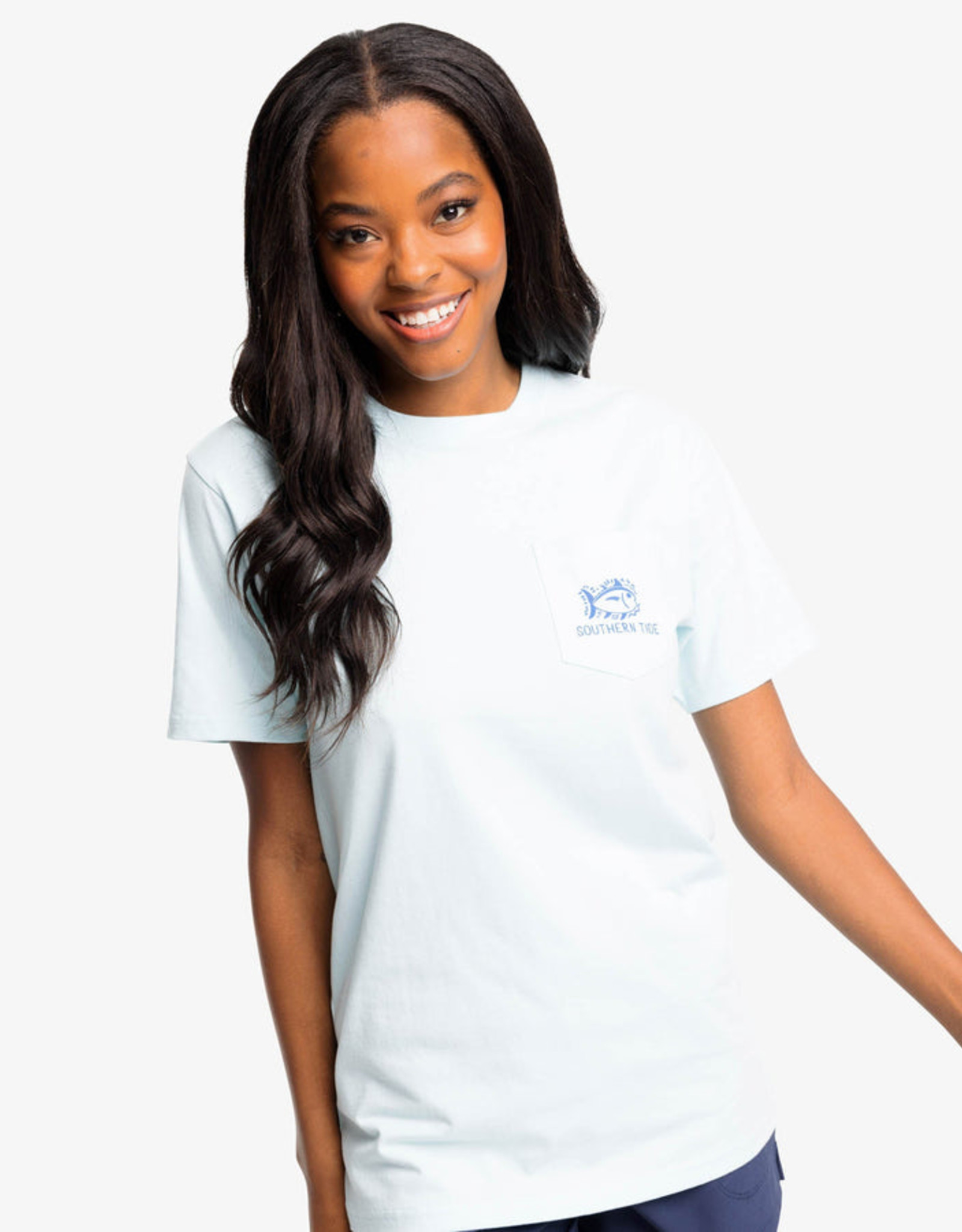 Southern Tide Mojito Moments Tee