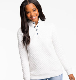 Southern Tide Makenzie Quilted Pullover