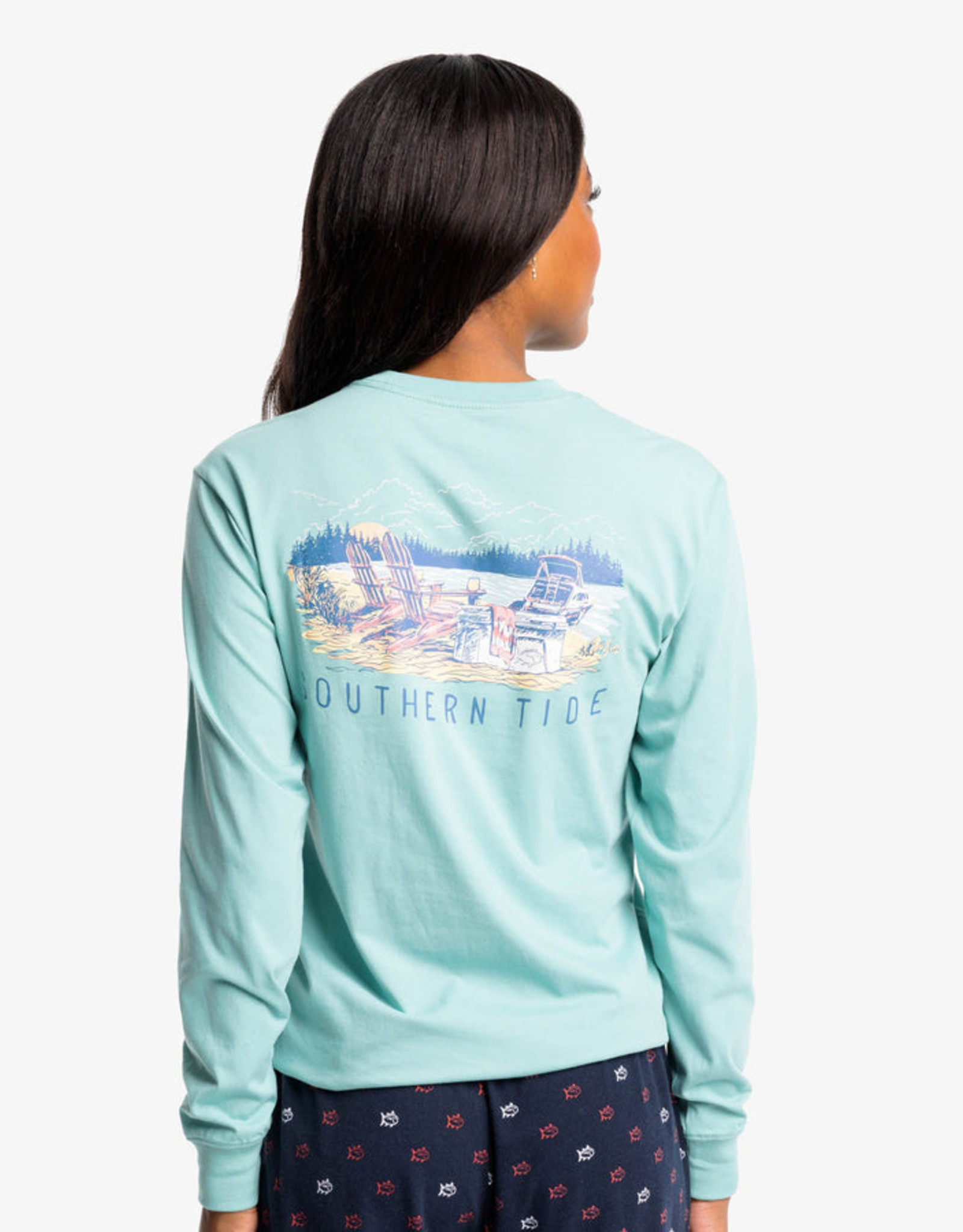 Southern Tide Lakeside Picnic Tee