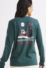 Vineyard Vines Holiday Dog Sled Tee