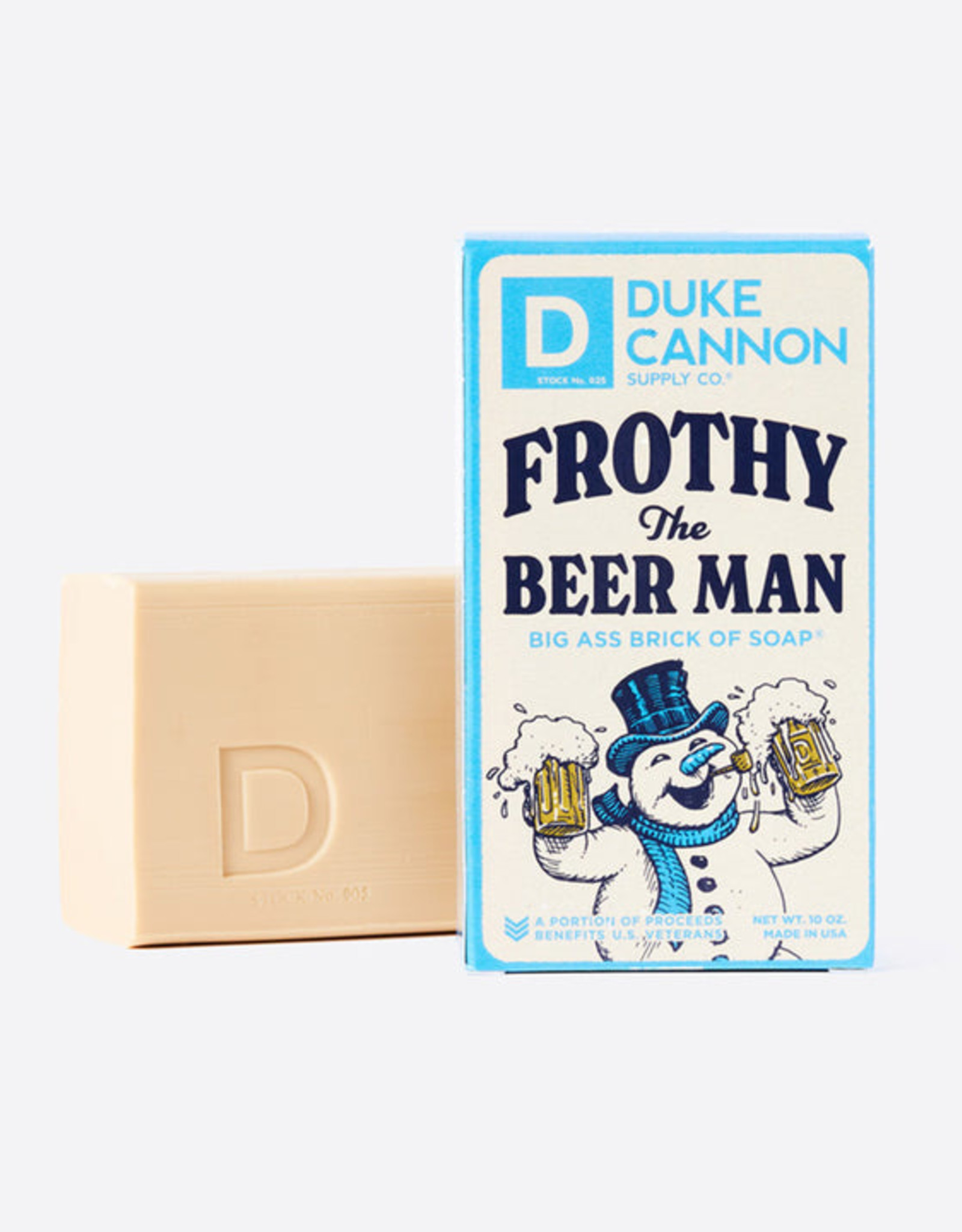 Duke Cannon Frothy the Beer Man Soap