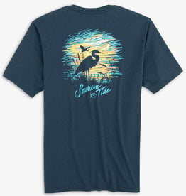 Southern Tide Egret Sunset Tee