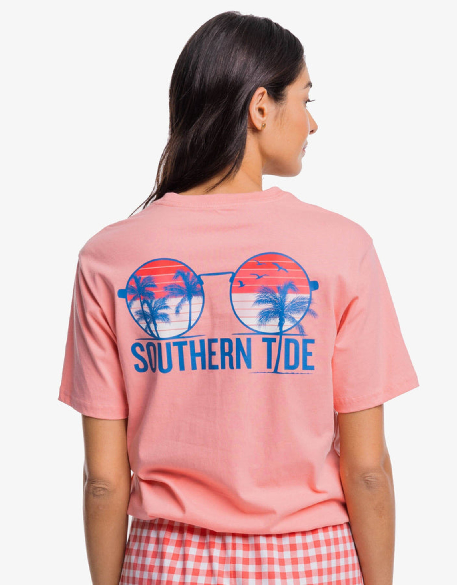 Southern Tide Sunglasses and Sunsets Tee