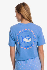 Southern Tide Original Circle SJ Heather Tee