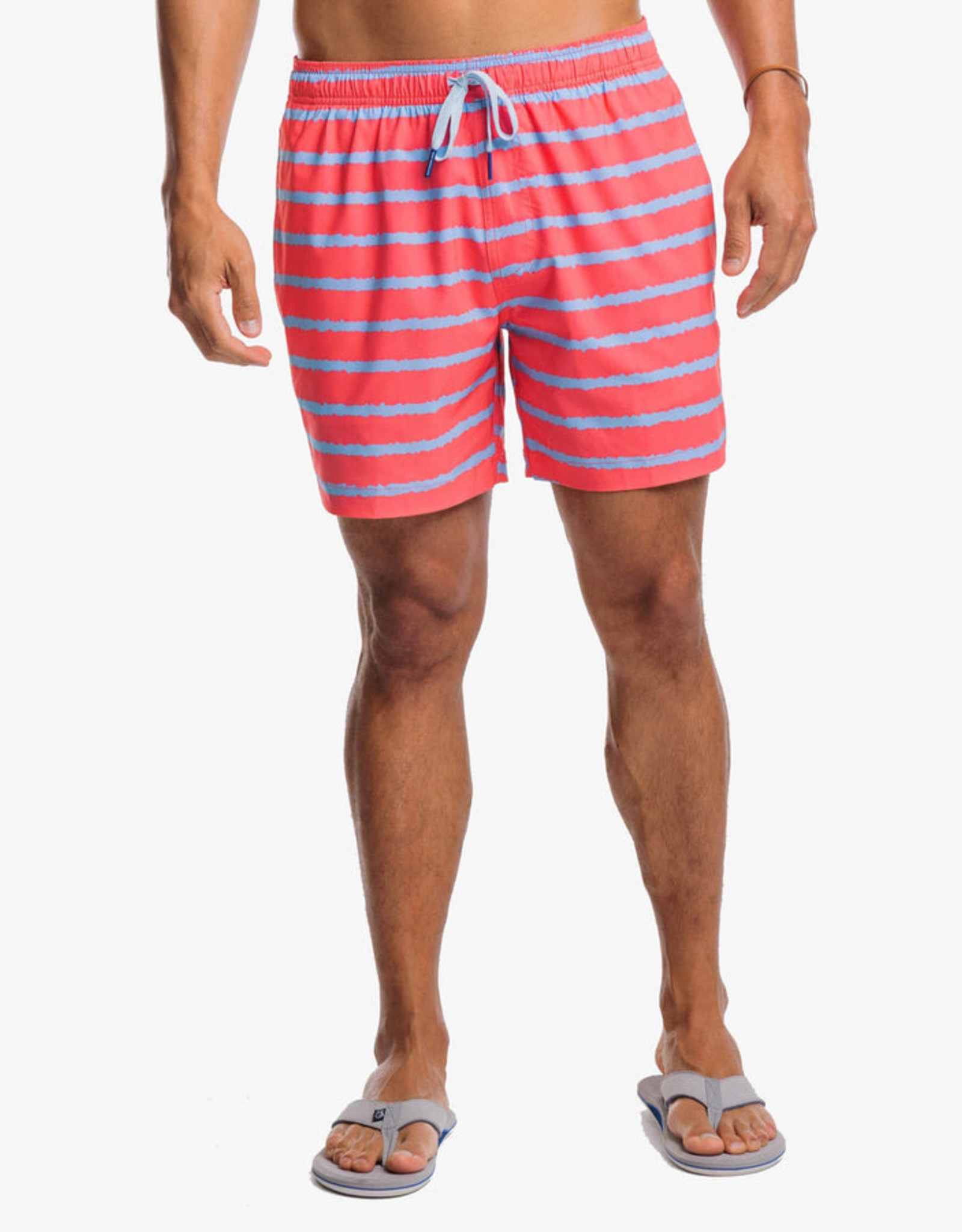 Southern Tide Bayshore Stripe Swim Trunk