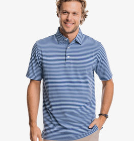 Southern Tide Marin Stripe Heather Performance Polo