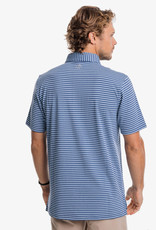 Southern Tide Marin Stripe Heather Performance Polo