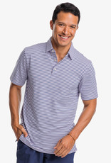 Southern Tide Marin Stripe Heather Performance Polo