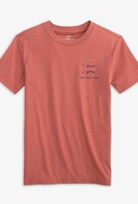 Southern Tide Youth Sketched Baseball Heather Tee