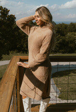 Southern Shirt Turtleneck Sweater Dress