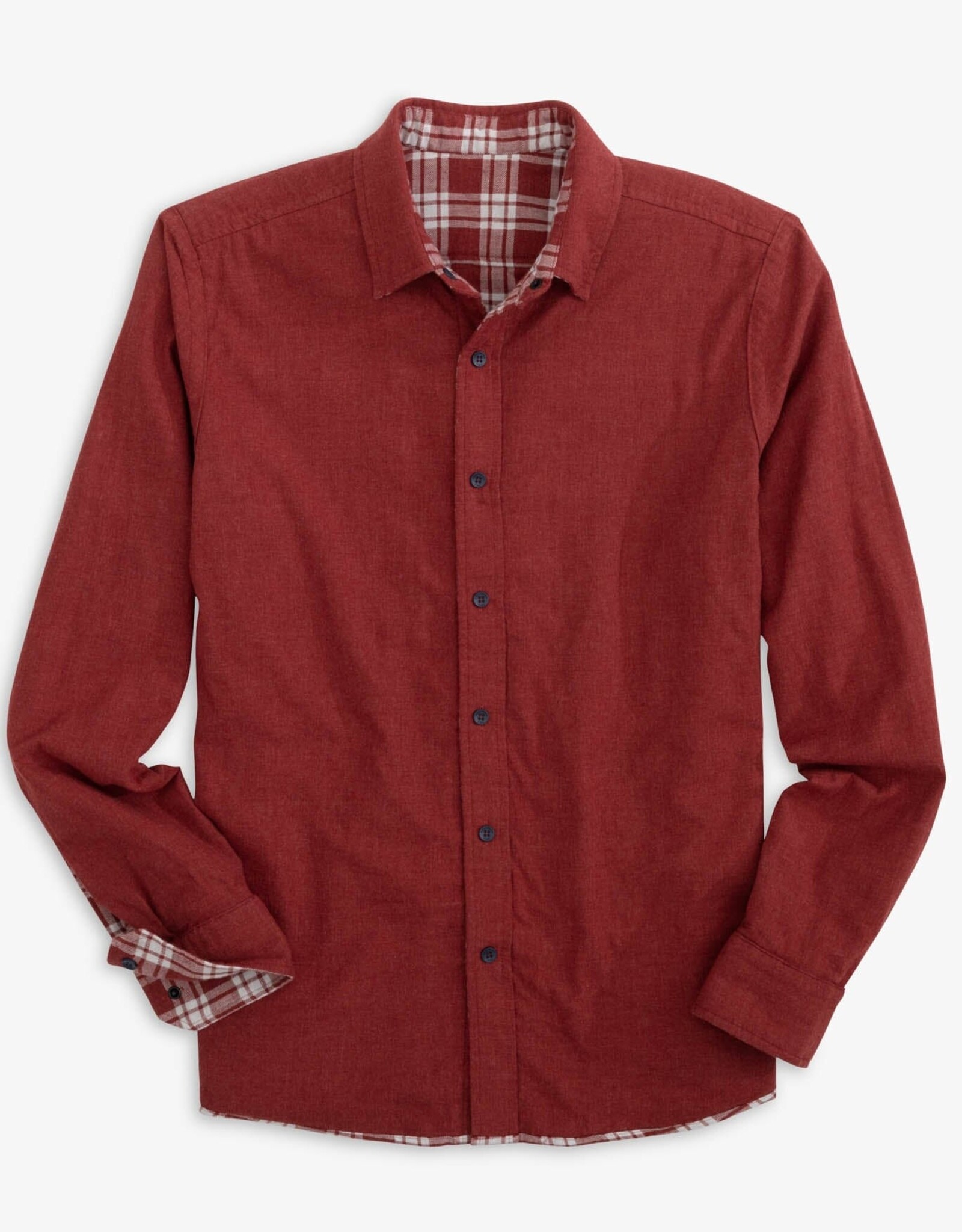 Southern Tide Melbourne Reversible Plaid Sportshirt