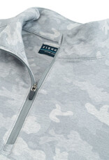 Fish Hippie Roan Camo Print Quarter Zip