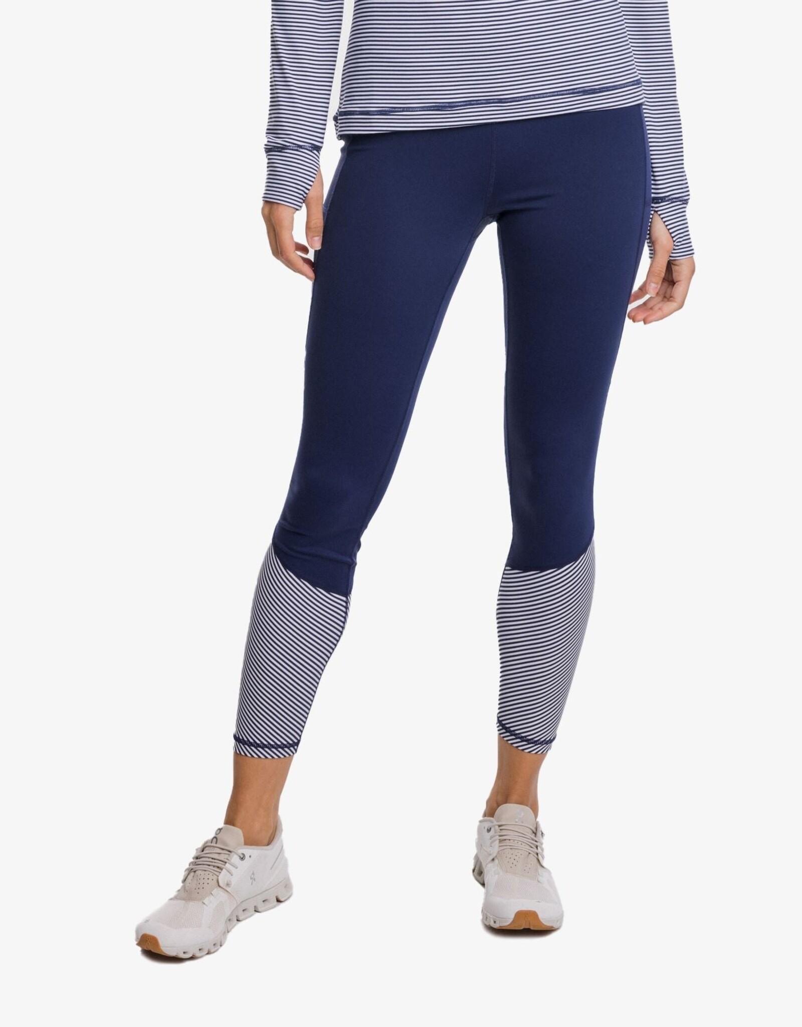 Southern Tide Colorblock High Waisted Legging - REDIX