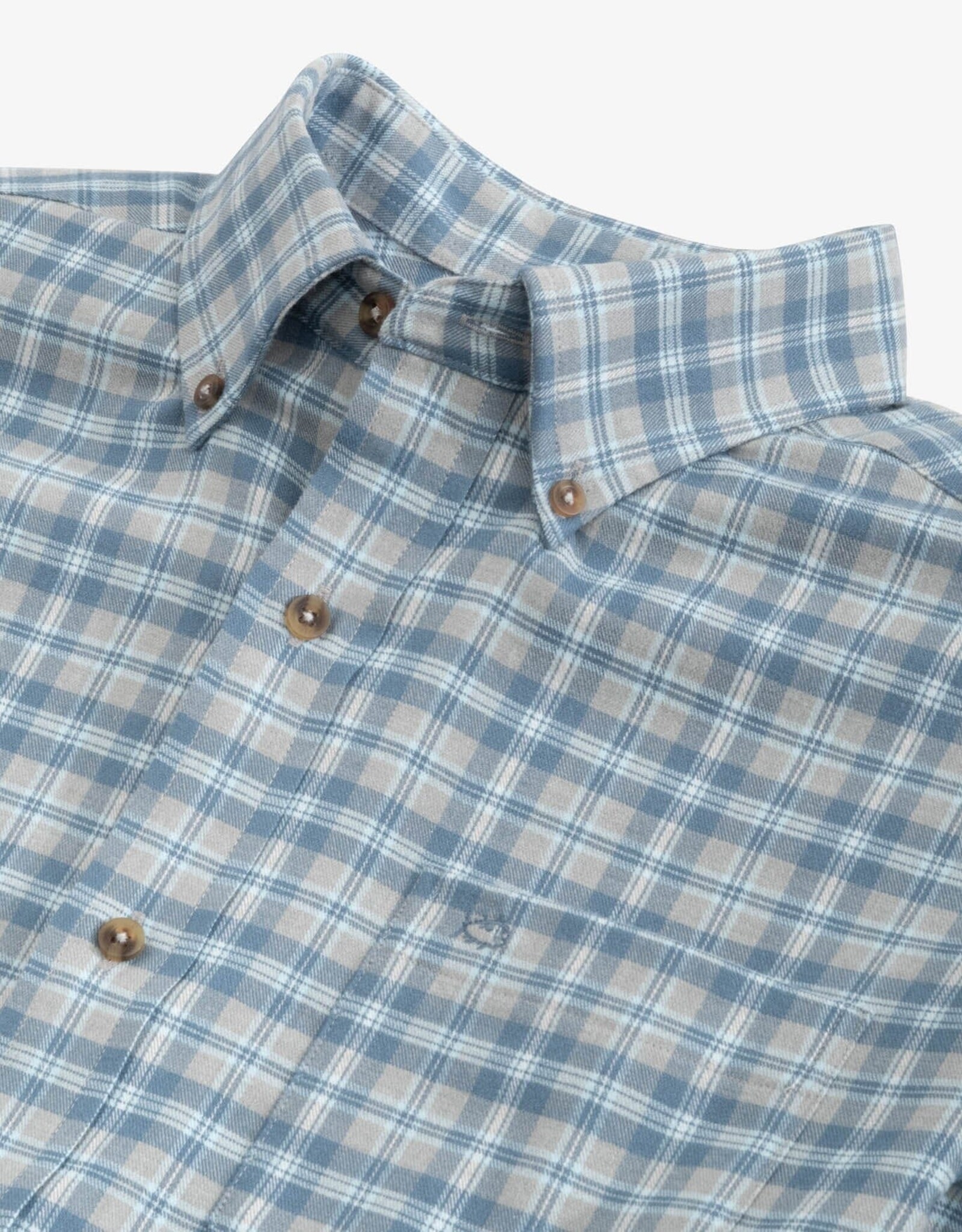 Southern Tide Lakewood Plaid Heather Sportshirt