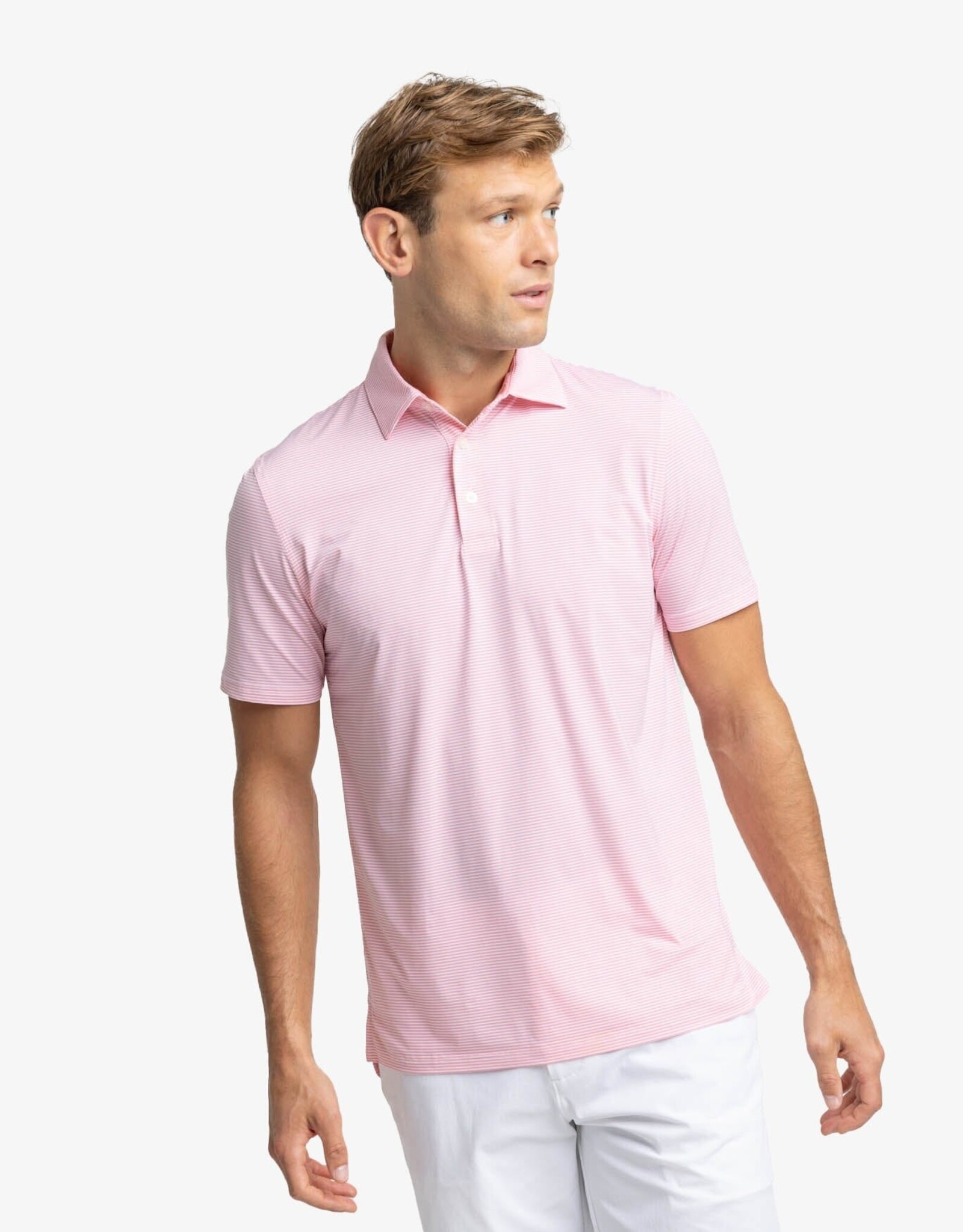 Southern Tide Brrreeze Meadowbrook Stripe Polo