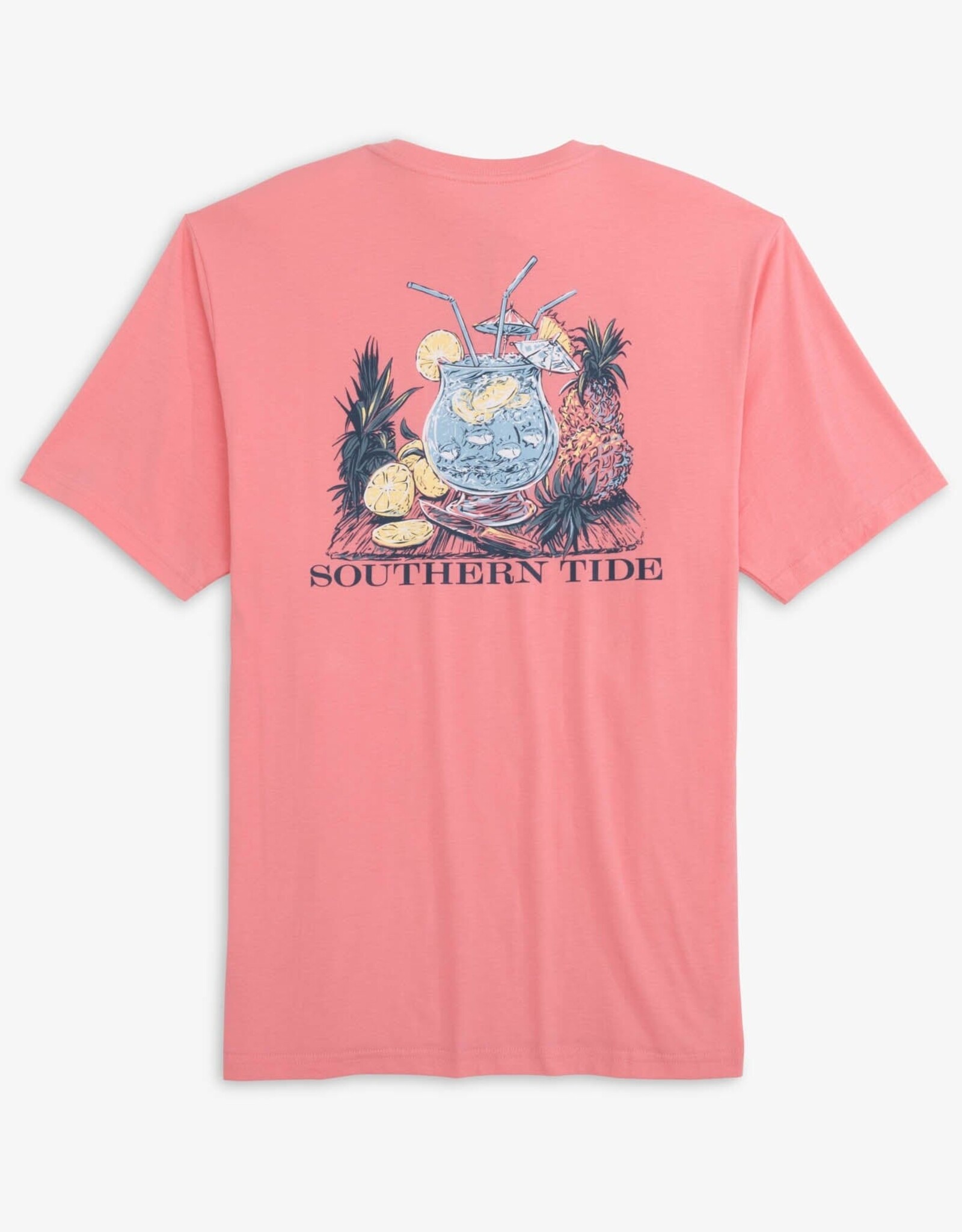 Southern Tide Pink Punch Tee