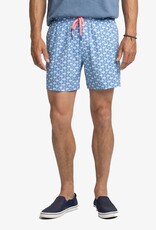 Southern Tide Skipping Jacks Heather Swim Trunk