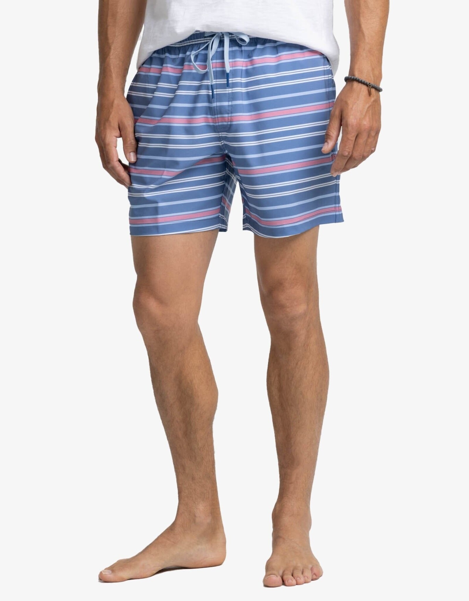 Southern Tide Breton Stripe Swim Trunk