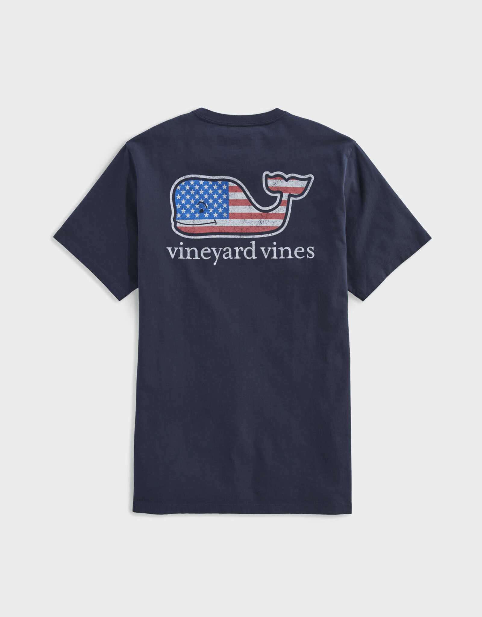 Vineyard Vines Flag Whale Tee
