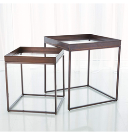 S/2 Perfect Nesting Tables Bronze