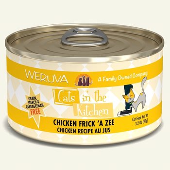 Weruva Cats in the Kitchen - "Chicken Frick 'A Zee" Chicken Recipe 3.2oz can