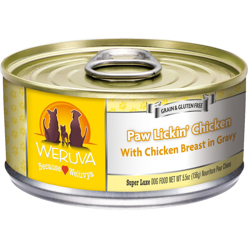 Weruva Weruva Dog Wet - Paw Lickin' Chicken 5.5oz