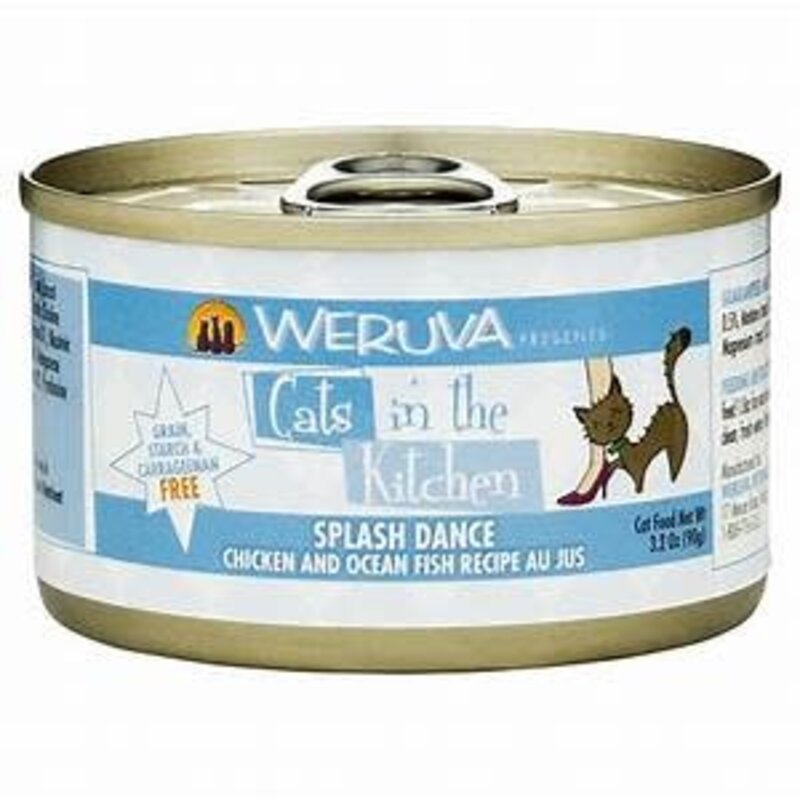 Weruva Weruva Cat Wet - CITK "Splash Dance" Chicken & Ocean Fish 3.2oz