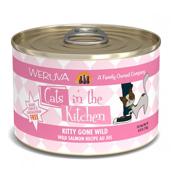 Weruva Weruva Cat Wet - CITK "Kitty Gone Wild" Wild Salmon Aus Jus 6oz