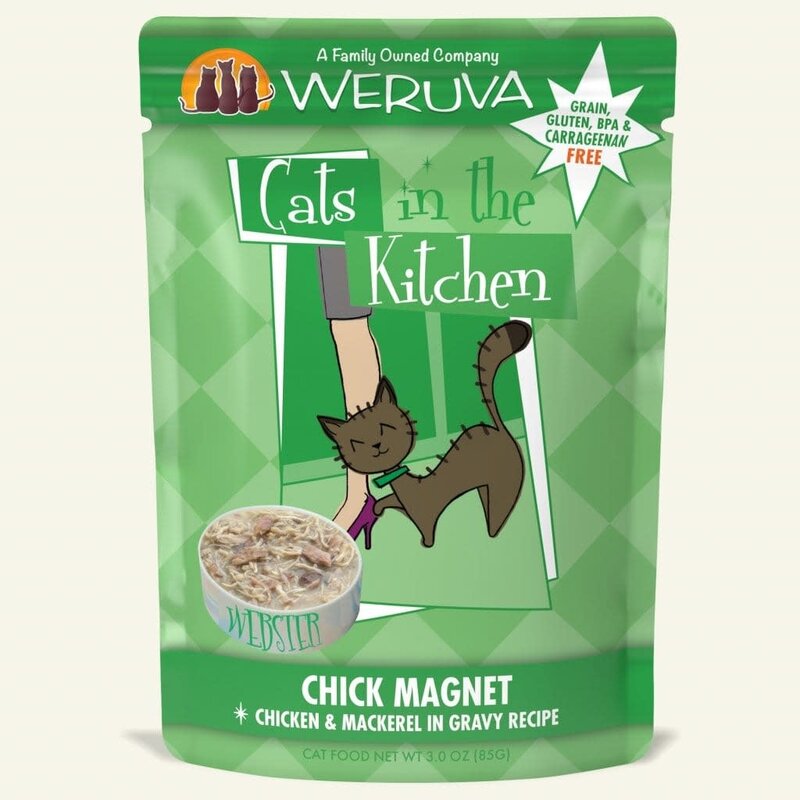 Weruva Weruva Cat Wet - CITK "Chick Magnet" Chicken & Mackerel 3oz Pouch