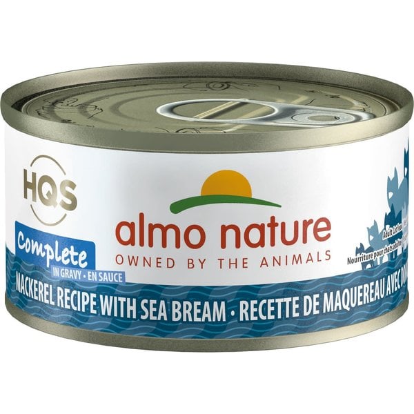 Almo Nature Almo Nature Cat Wet - HQS Complete Mackerel w/ Sea Bream 70g