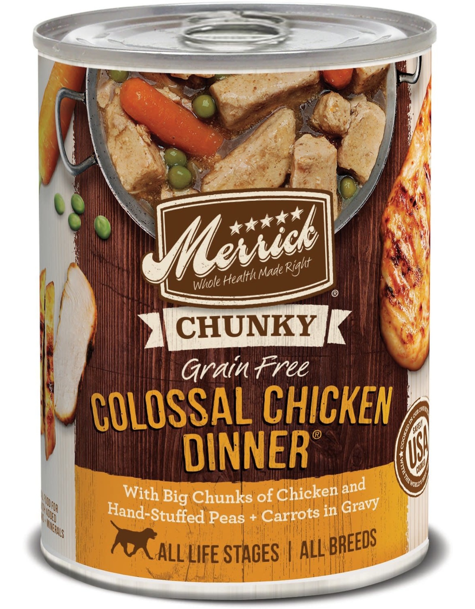 Merrick Merrick Dog Wet Colossal Chicken 12 7oz All Pets Pet Store