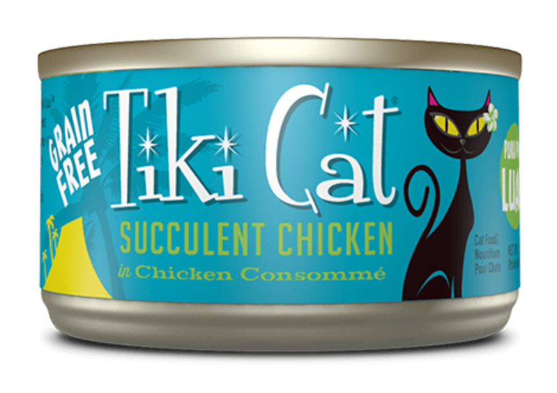 Tiki Cat Tiki Cat Cat Wet - Luau Succulent Chicken in Chicken Consomme 2.8oz