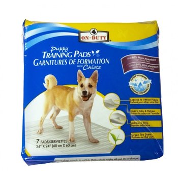 Burgham On Duty On Duty - Pet Training Pads (7 ct)