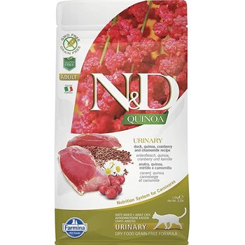 Farmina N&D Cat Dry - Quinoa Urinary Duck  Adult 11lbs