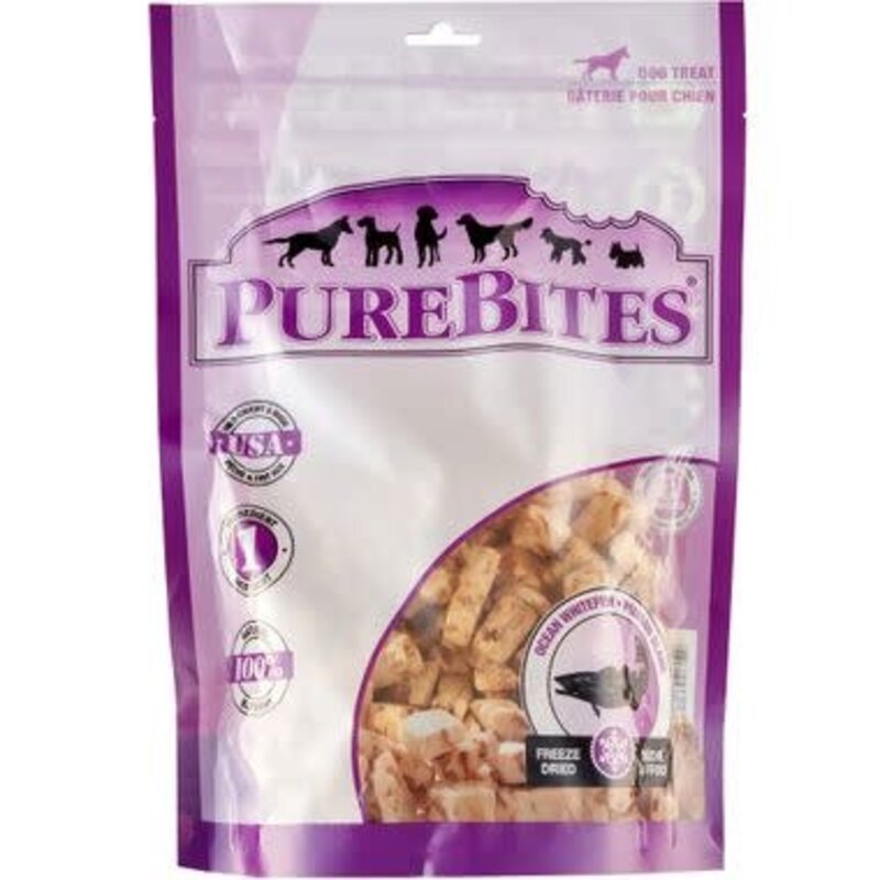 Pure Bites PureBites Dog Treat - Freeze-Dried Whitefish 198g