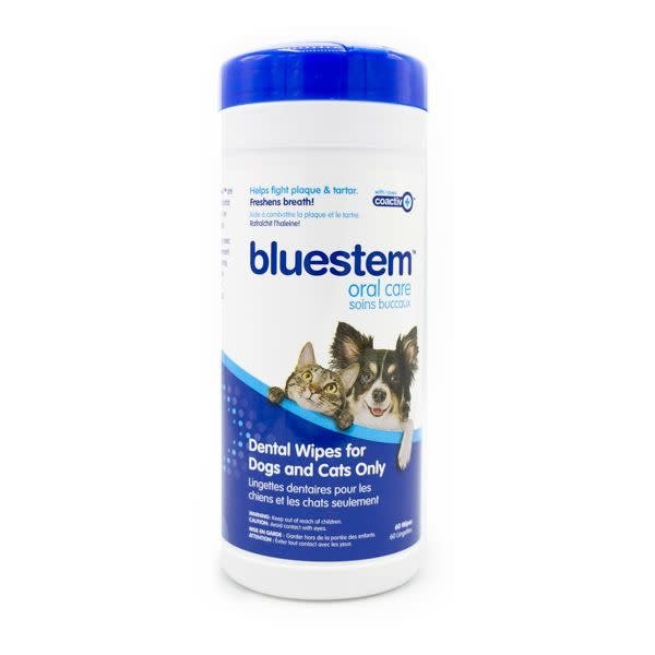 Bluestem Bluestem Oral Care - Dental Wipes for Dogs & Cats (60 pc)