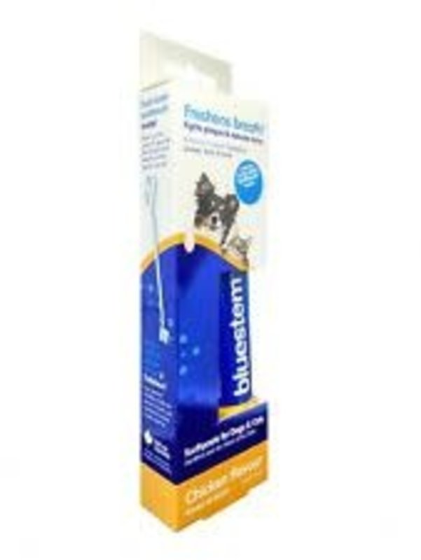 Bluestem Bluestem Oral Care - Chicken Flavor Toothpaste & Toothbrush for Dogs & Cats 70g