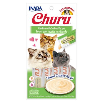 Inaba Inaba Cat - Churu Puree Chicken w/ Scallop (4 pc)