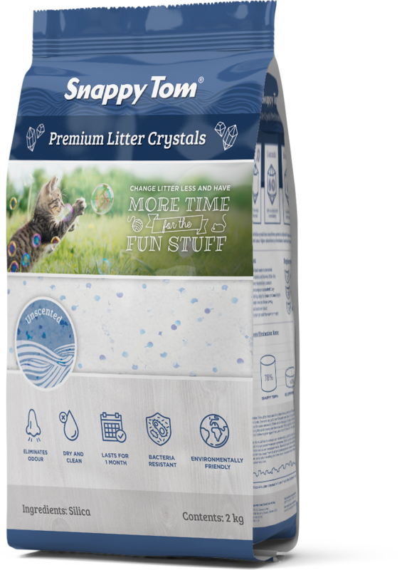 SNAPPY TOM Snappy Tom - Premium Crystal Unscented Litter 2kg