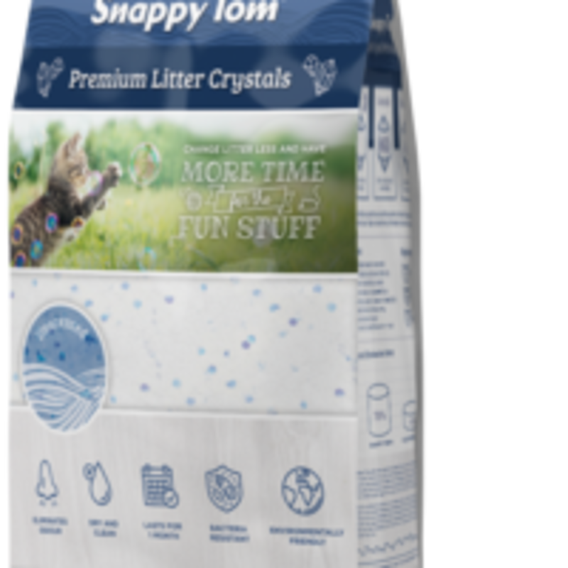 SNAPPY TOM Snappy Tom - Premium Crystal Unscented Litter 4kg